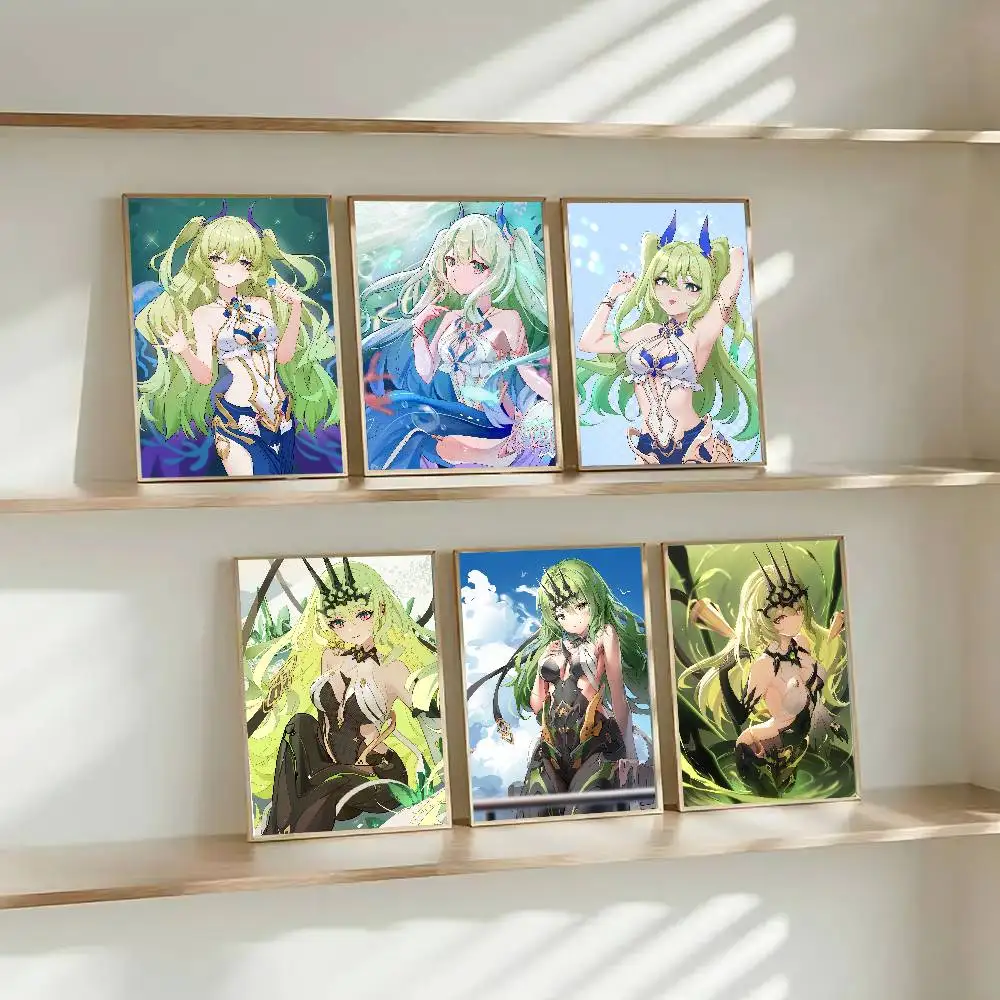 Mobius لعبة مثير فتاة المشارك عالية الجودة طباعة مقاوم للماء جدار الفن ملصق لشريط غرفة المعيشة ديكور هدية #2