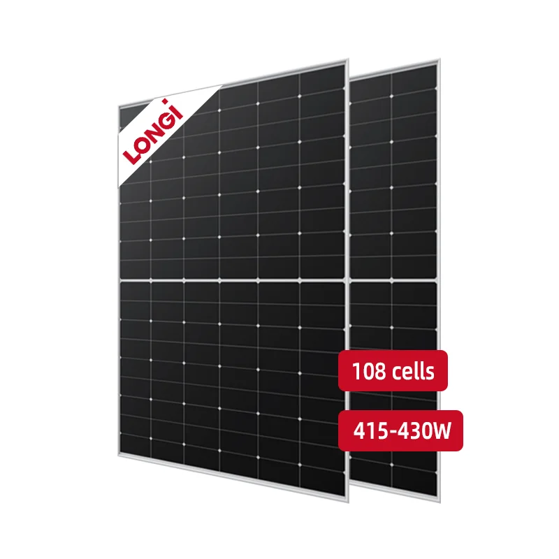 Longi Solar Panels New HPBC Technology Himo 6 LR-54HTH Mono  Modules 415w 420w 425w 430w   Rotterdam