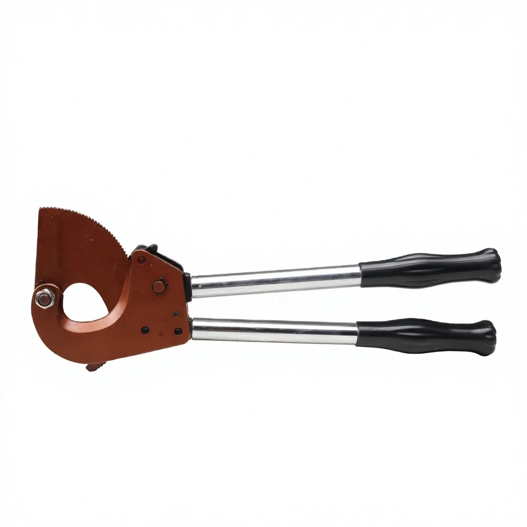 

Power Construction Machines And Tools Hand Ratchet Cable Cutter For Copper&Aluminum Cable