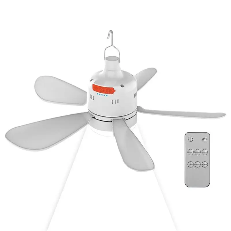 

Вентилятор с навесом, подвесной уличный вентилятор с подсветкой и дистанционным управлением, охлаждающее устройство с регулируемой скоростью для кемпинга на открытом воздухе