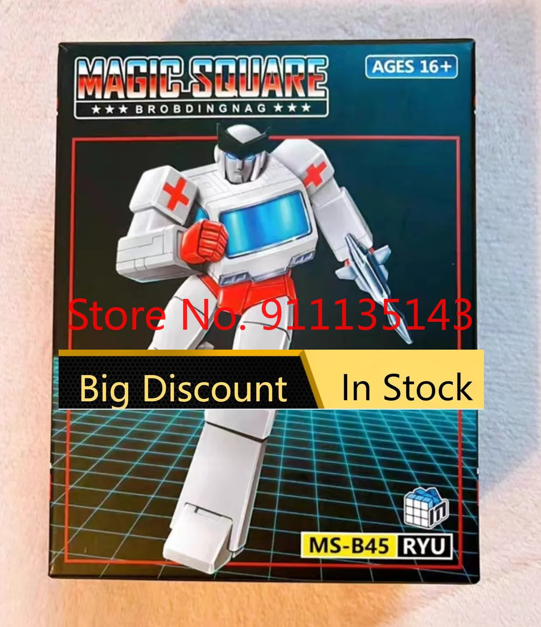 

Magic Square Toys Ms-B45 Ryu Ratchet Ms-Toys B45 In Stock