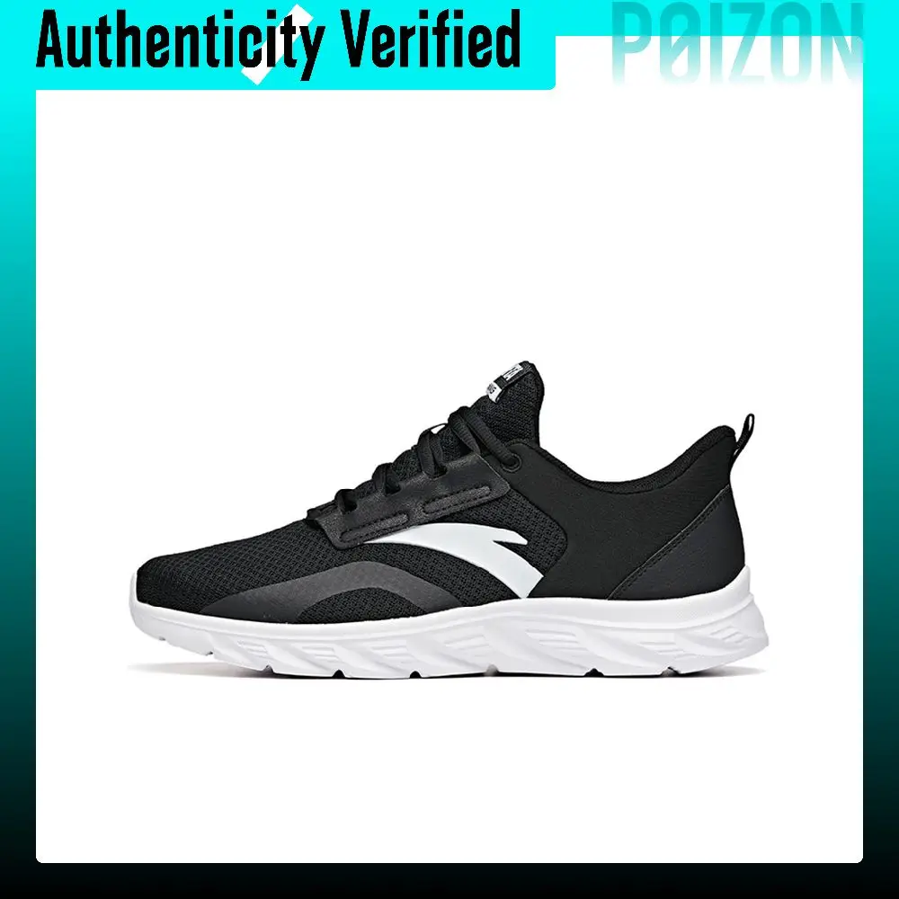 Anta Running Collection Mesh, Textile, Synthetic Leather Cushioning Slip Resistant Abrasion Resistant Breathable 912045523-2