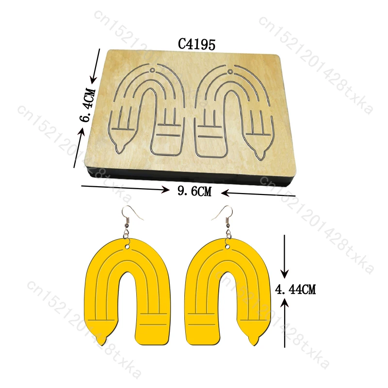 

New earring Wooden Dies embossing Cutting Die Scrapbooking C4195 Multiple style