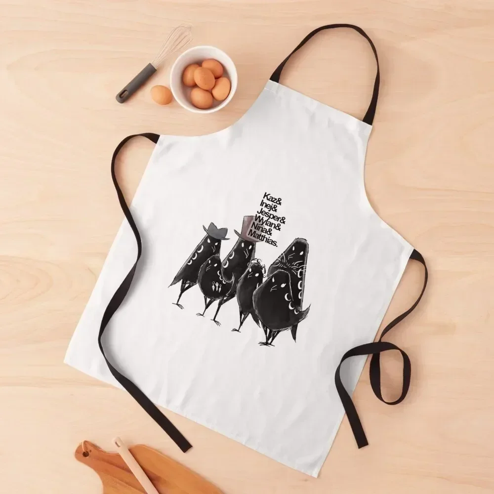 

Kaz Inej Jesper Wylan Nina Matthias Apron Custom Novelties Kitchen And Home For Women Kitchen Items Apron