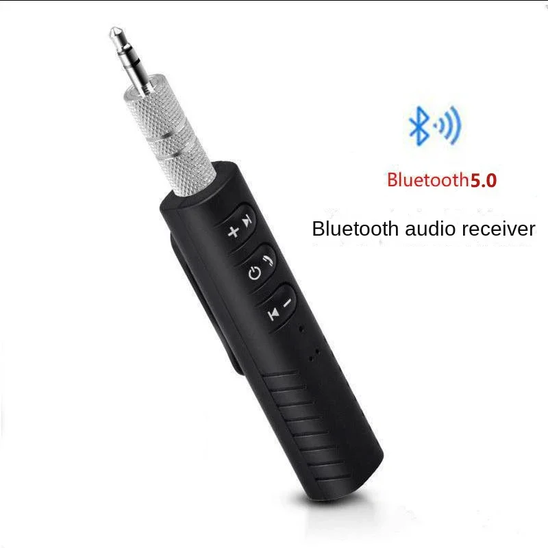 Adaptador receptor inalámbrico con Bluetooth 5,0, Conector de 3,5mm para música de coche, Audio, Aux, A2dp, receptor de auriculares, manos libres