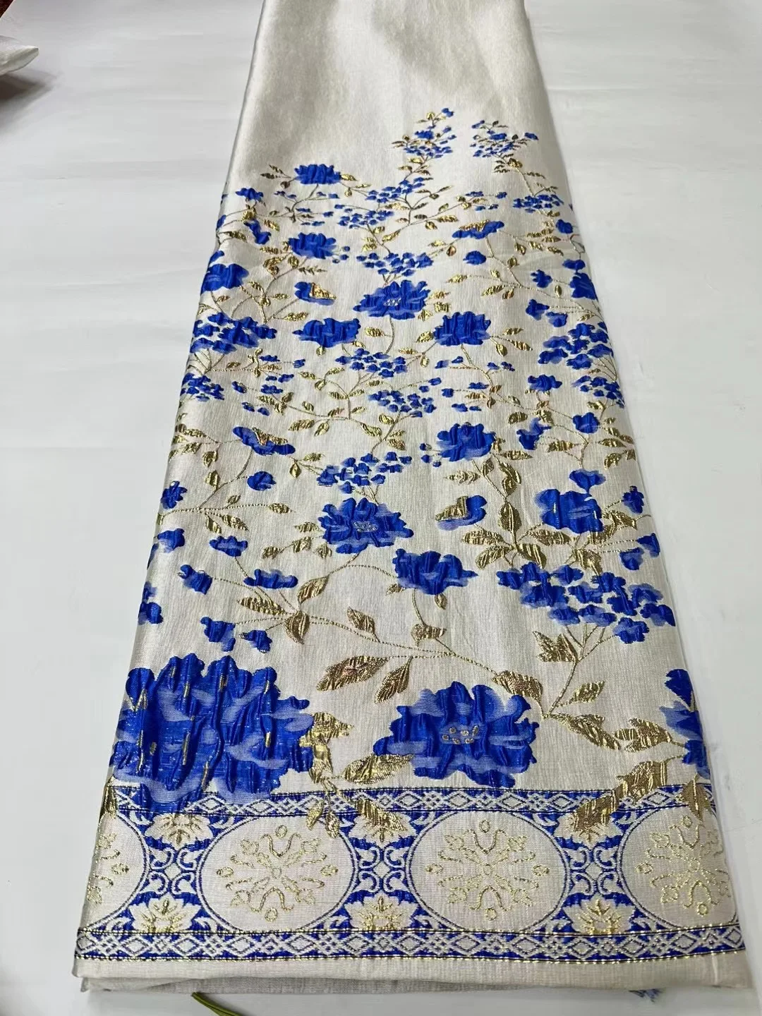 Brocado Nigeriano Jacquard Organza Tecido De Renda, De Alta Qualidade, Africano, Francês, Net, Festa De Casamento, NJ5779, 2023