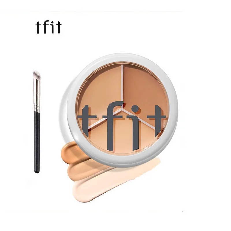 TFIT Concealer-Palette, professionelles Make-up, Gesicht, Augenkontur, Gesichtsflecken-Concealer, dunkler Kreis, korrigierendes Gesichts-Make-up für alle Hauttypen