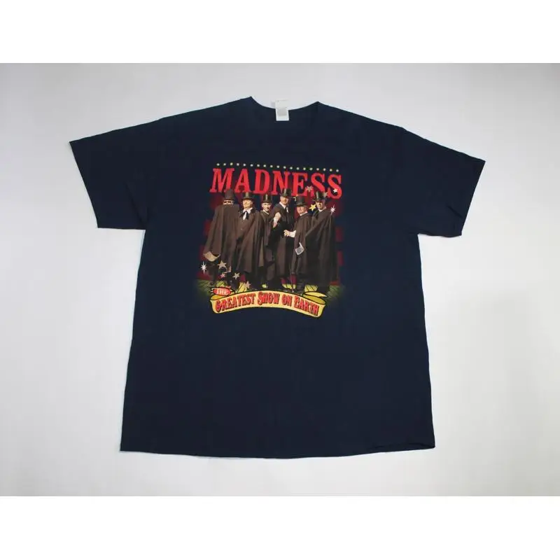 

Рубашка Madness The Greatest Show On Earth Tour Рубашка Рубашка Ska Band Extra Large