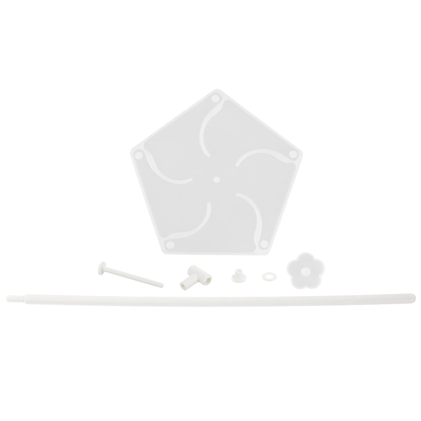 

Five Leaf Windmill Mold Silicone Crafting Kit Diy Resin Non Stick Reusable Flexible Handmade Jewelry Accessories