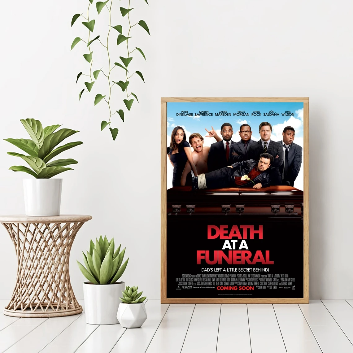 Death At A Funeral Classic Movie Poster Canvas Art Print Home Decoration Wall Painting ( No Frame )