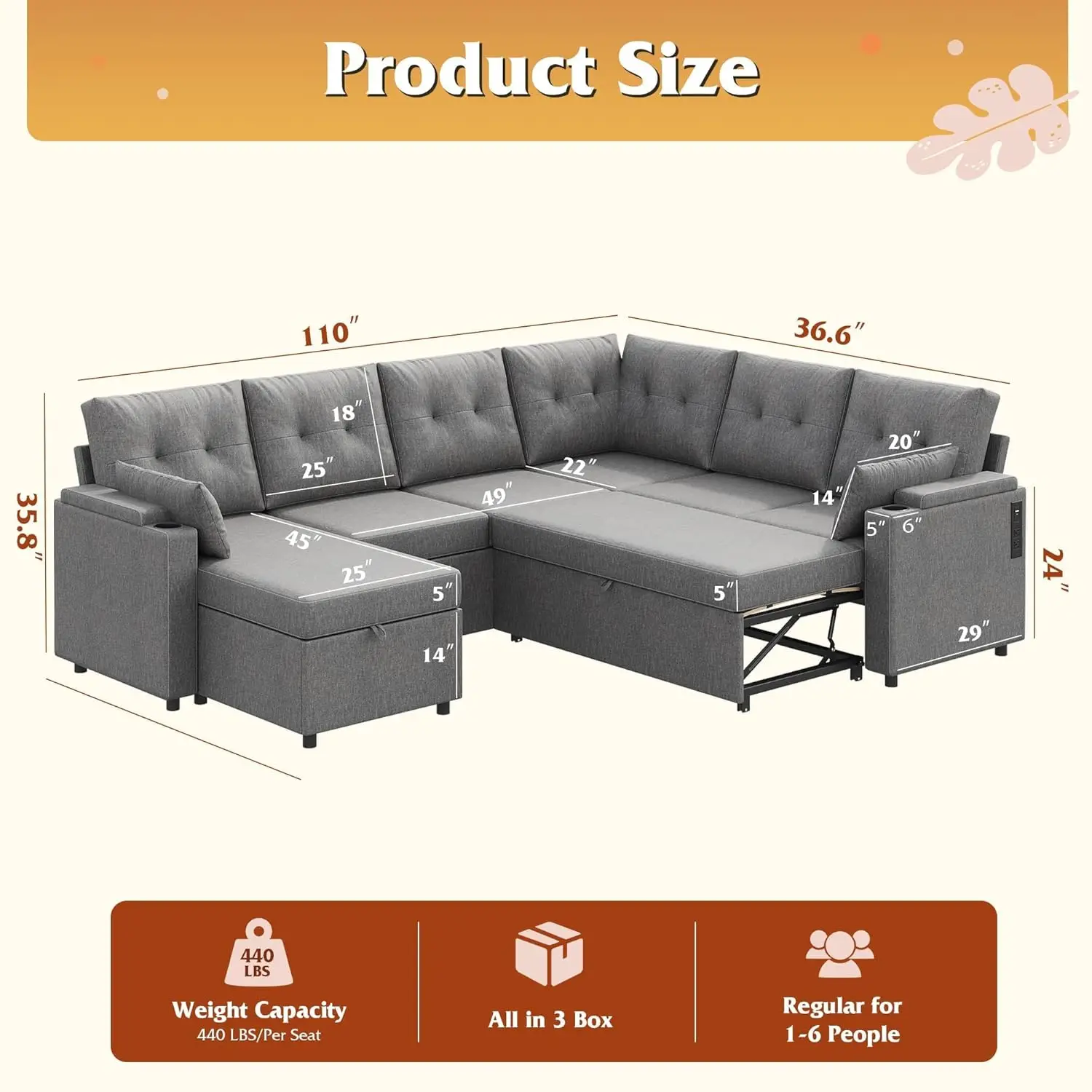 Thumbnail 3 - #17 Modern Fabric Sofas Comparison Guide