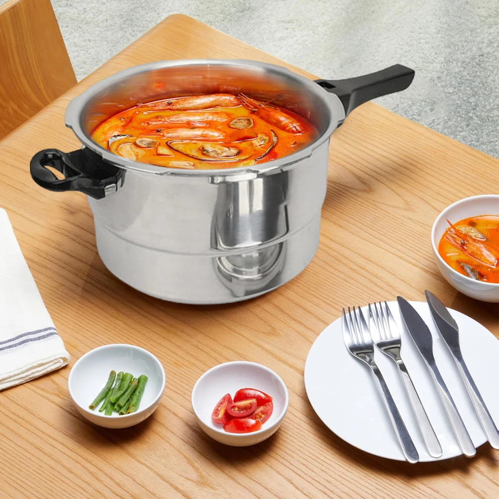 طنجرة الضغط مع طبقة على البخار من سبائك الألومنيوم طنجرة الضغط المنزلية موقد الضغط للغاز وموقد التعريفي