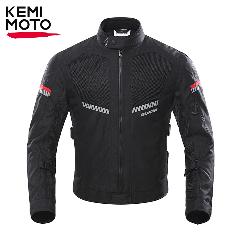 

Motorcycle Jacket Men's Moto Jacket For F1200GS Advanture Motobike Protective Gear Breathable Mesh Reflective Spring Summer