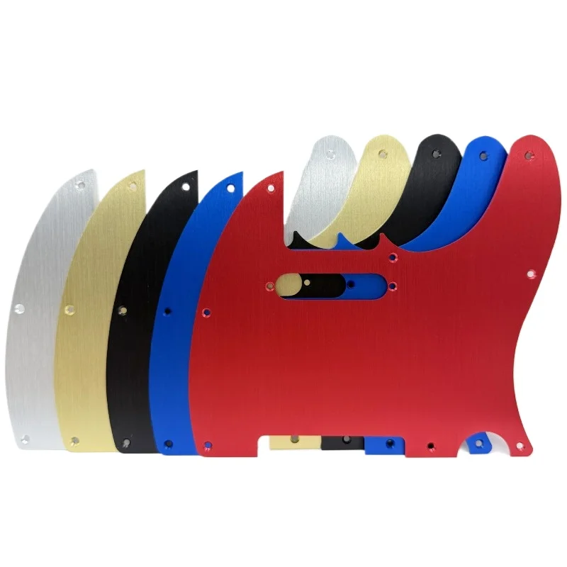 High-grade 1.5mm Thick Aluminum Alloy Guard Plate TL Single Coil Hole Electric Guitar Panel Single Pickup Guitar Front Cover