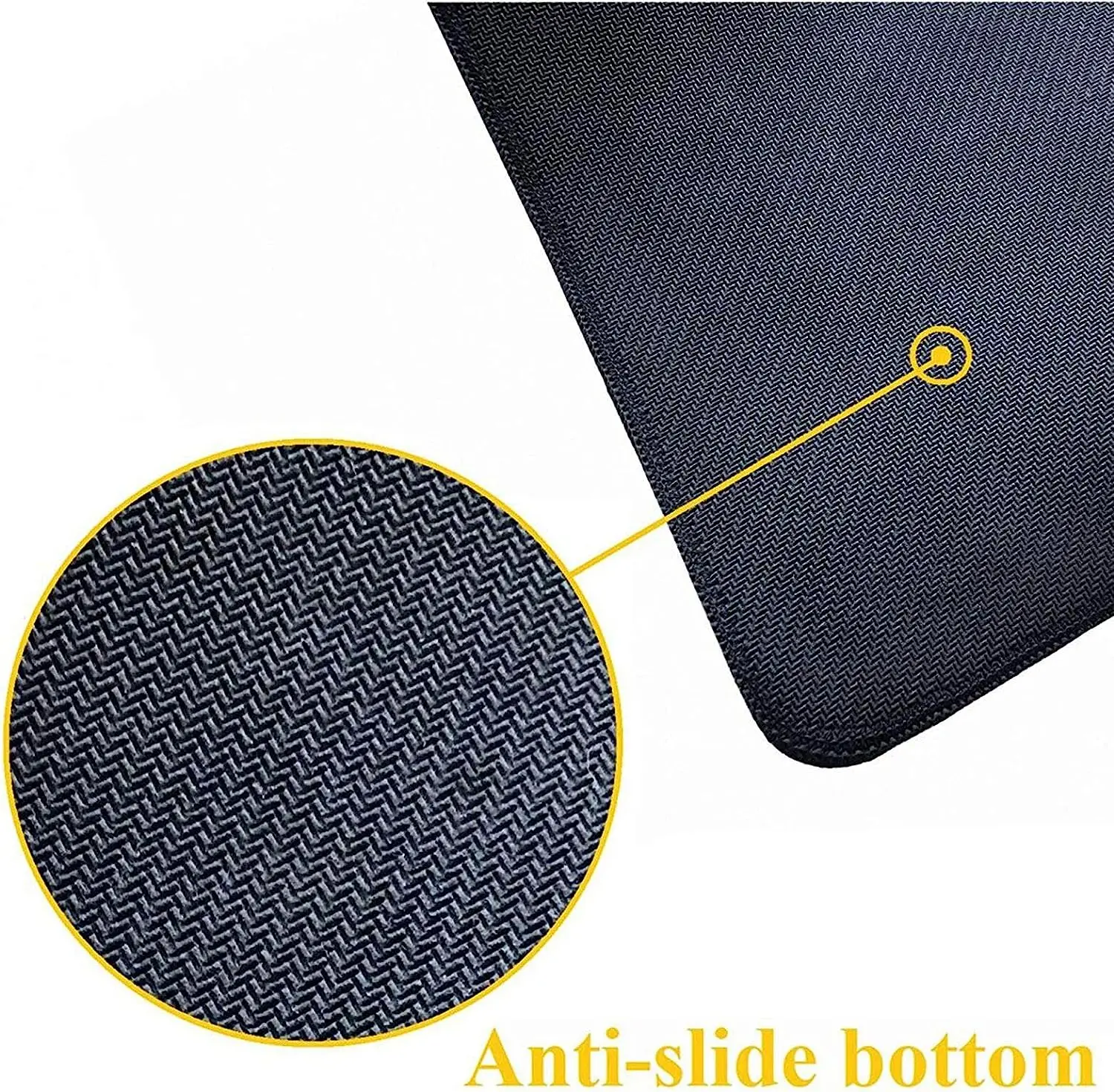 Block Mouse Pad 11.8"x31.5" Inches Rectangle Waterproof Oversized Table Mat Gaming Non-Slip Rubber Mouse Mat for Computer