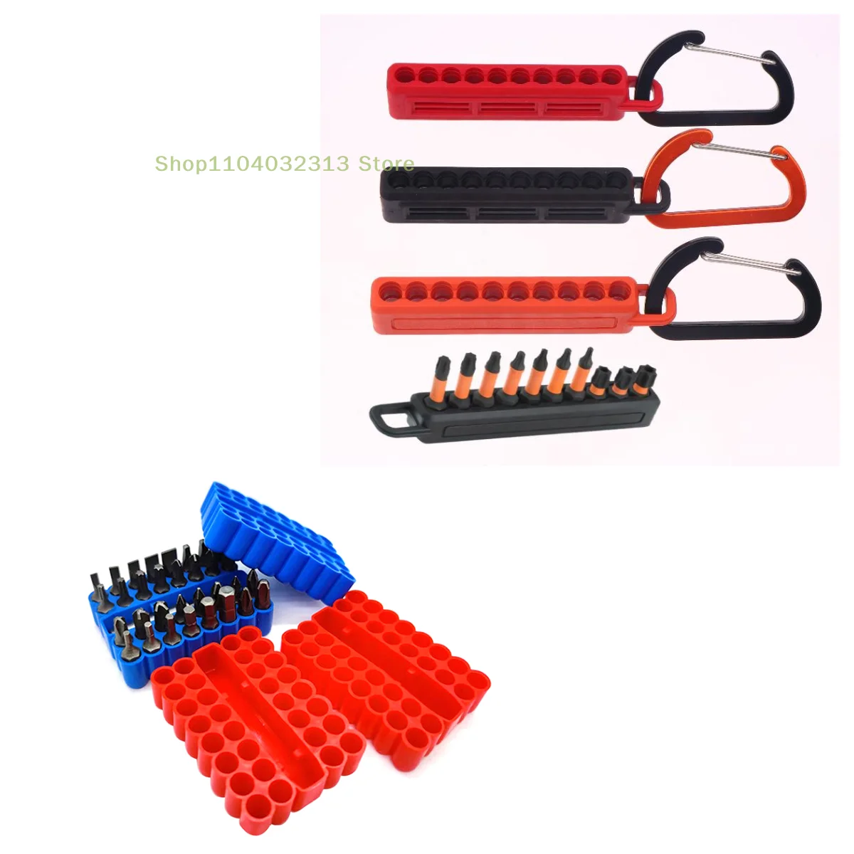 

1/2 шт., держатель для отверток с шестигранным хвостовиком, портативный 10-отверстий, чехол для хранения, органайзер, головка отвертки, сверла, подставка, чехол, инструменты