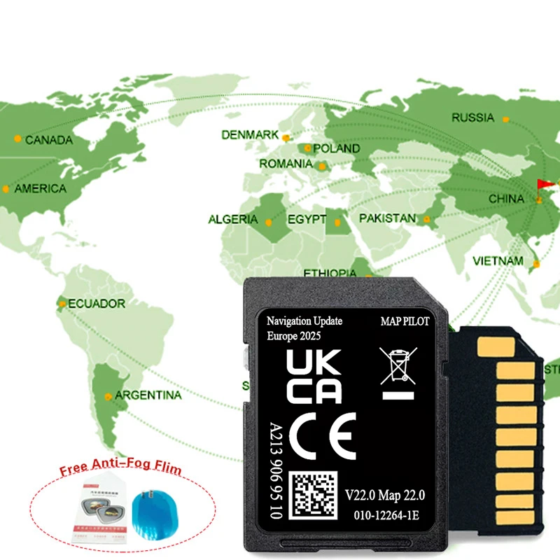 メルセデス・ベンツglc-c-e-v-xクラス車両用ガーミン2026サットナビsdカード32gb-v22アップデートa2139069510ヨーロッパ地図