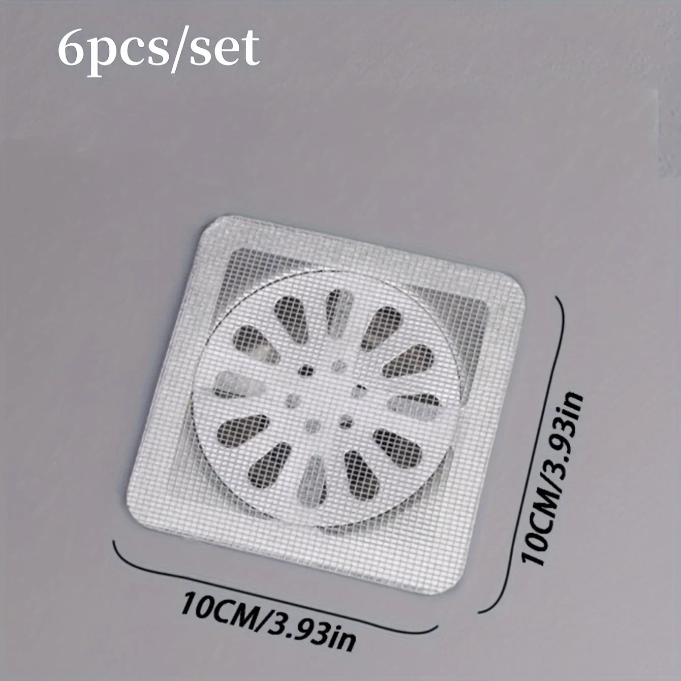 Shower Drain Hair Catcher,Hair Catchers For Shower, Floor Sink Strainer Filter Mesh Stickers, Hair Stopper For Bathroom Bathtub image 3