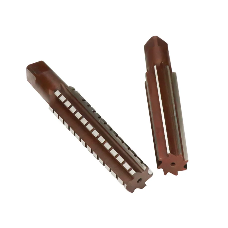 Morse taper manual reamer MT0-MT5,9Sicr  Rough and Fine combination reamer, used for manual metal deburring and hole expansion view 6