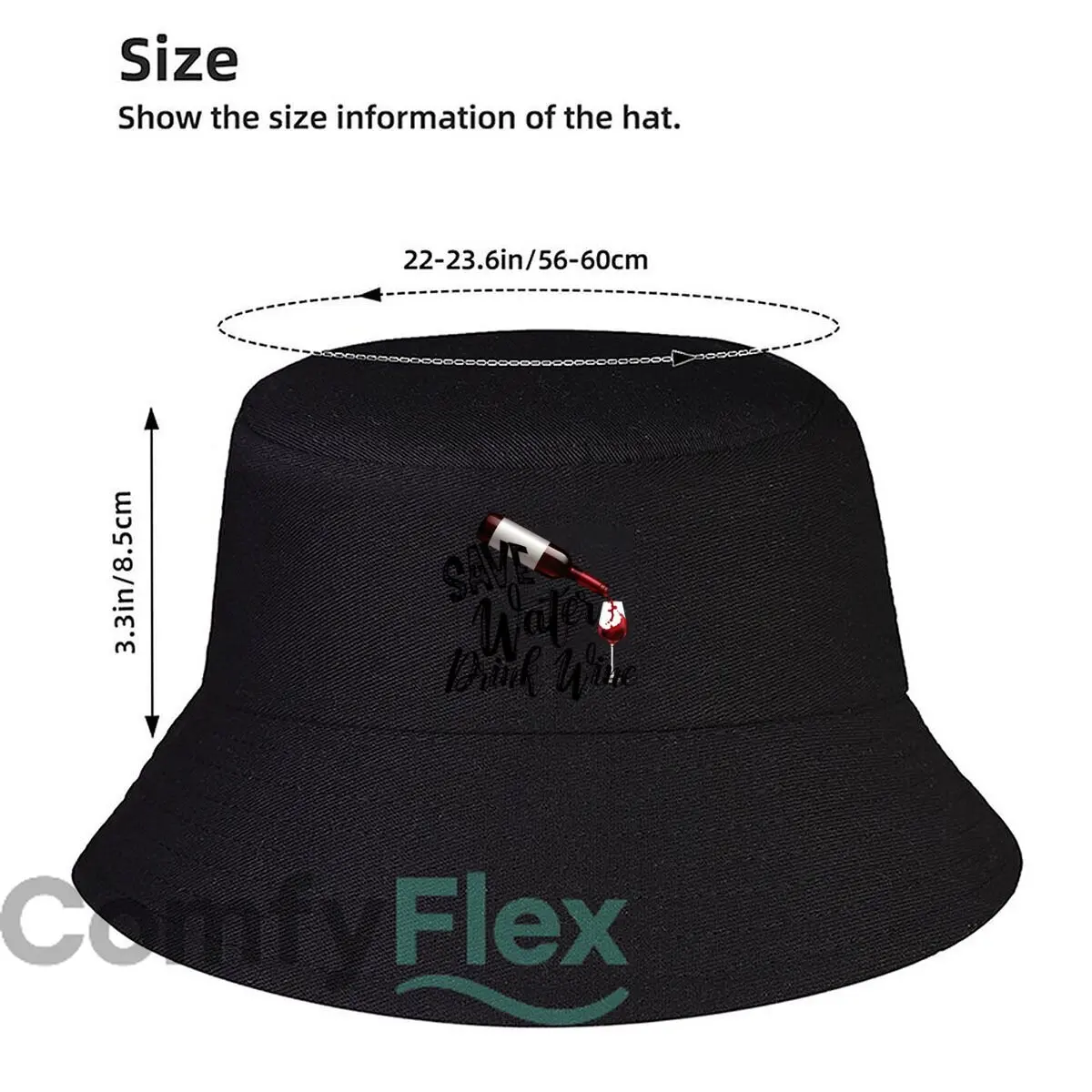 Premium Red Wine For Dinner Party Fisherman Hat Winter Cap