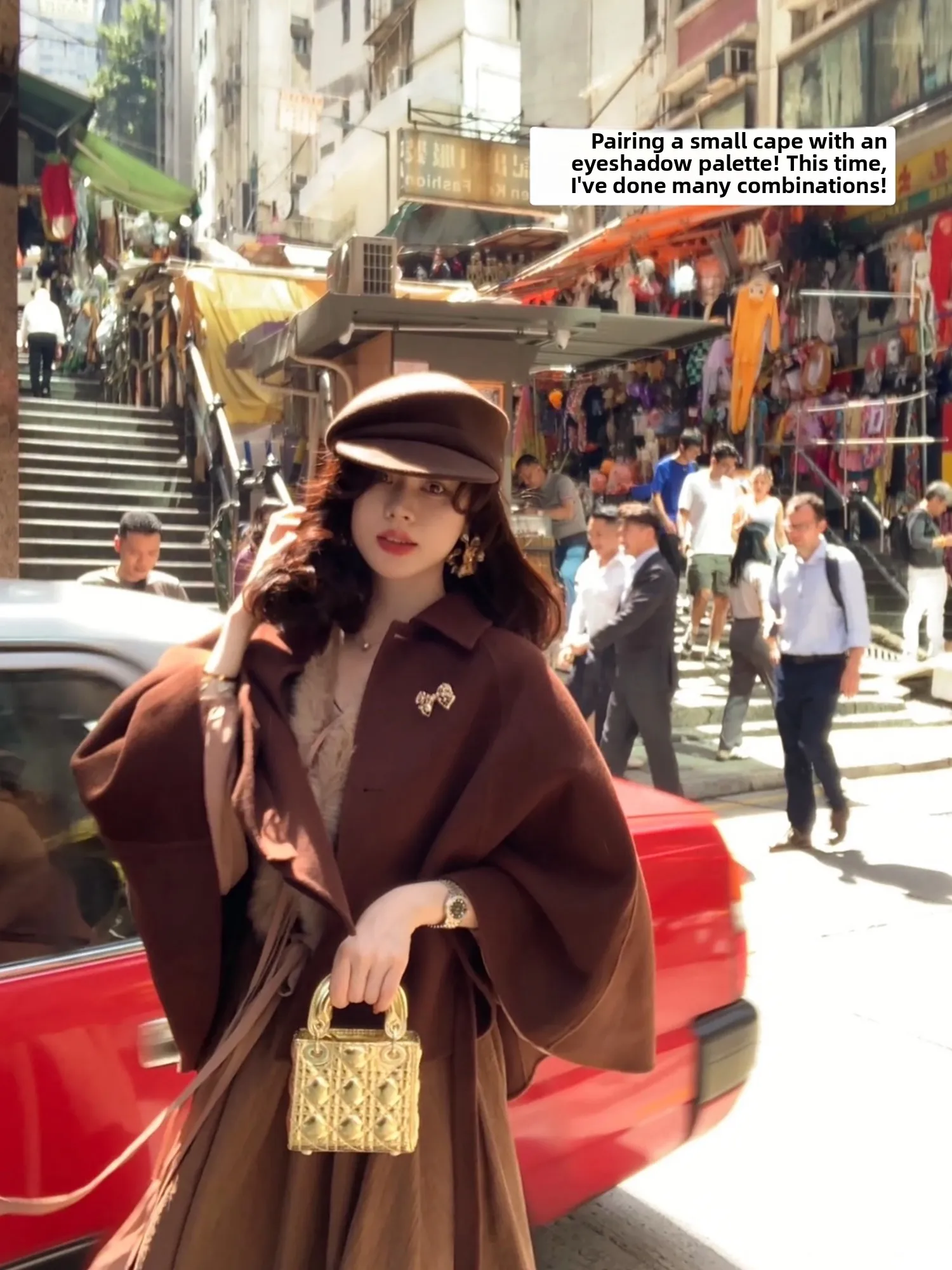 

Двустороннее шерстяное пальто, высокий шерстяной комплект, осенне-зимний комплект Faion Big Eees Thousand Gold Returns