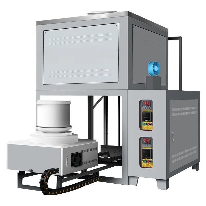 17 liters optical glass melting furnace PID intelligent temperature control high temperature resistance