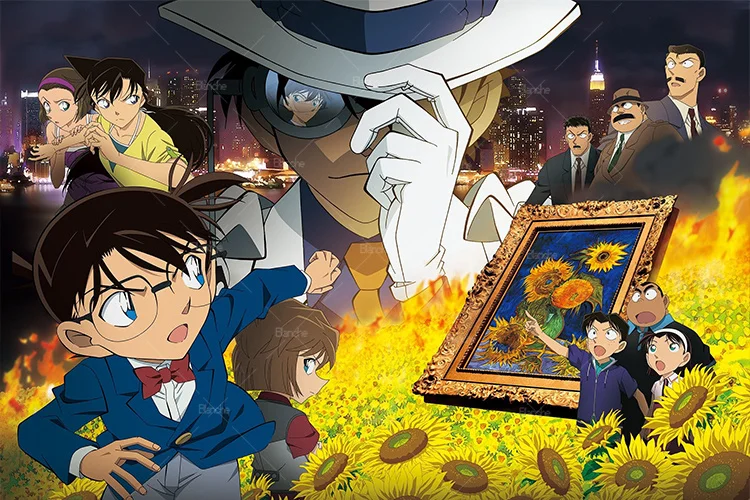 Puzzle de détective Conan en papier pour enfants, adolescents, adultes, jouet cadeau, amis, 300, 500, 1000 pièces