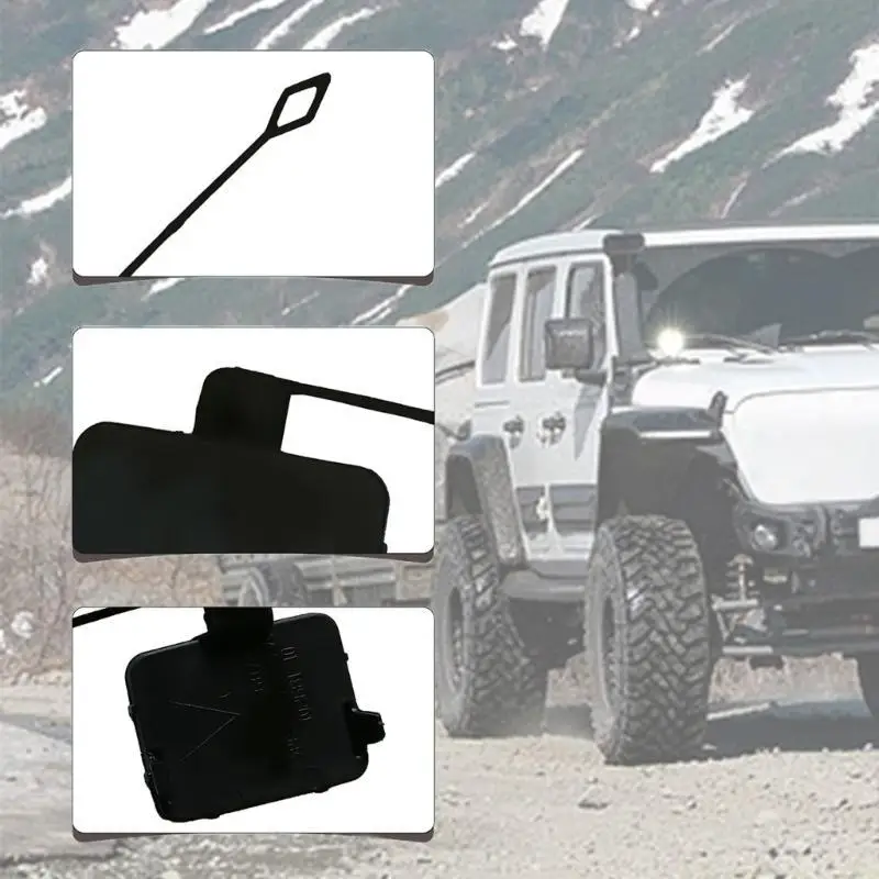 

J0MA Крышка фаркопного крюка переднего бампера Буксировочная проушина 51117167575 для E90 2005-2008 гг.