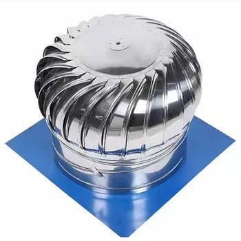 Éoliennes de ventilateur de toit d'acier inoxydable, évent, ventilateur de grenier, tuyau, 304