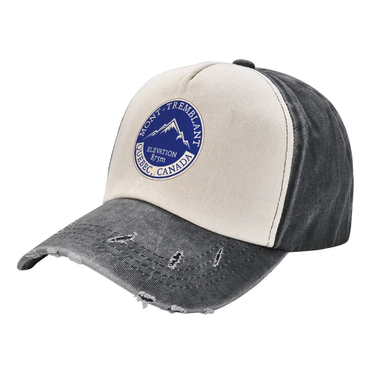 

Mont Tremblant Canada Skiing Quebec Ski Baseball Cap party Hat fun hats Thermal Visor winter hats for men Caps Male Women's
