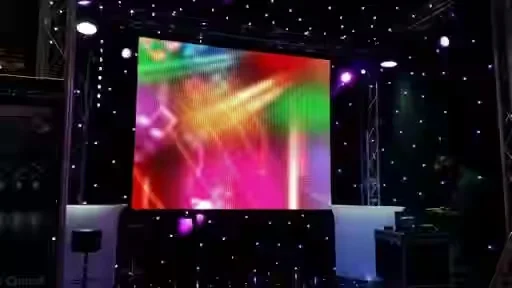 Volledig kleurenscherm 7680Hz HD LED videowall binnen/buiten verhuur evenementen kerkpodium modulair LED display scherm