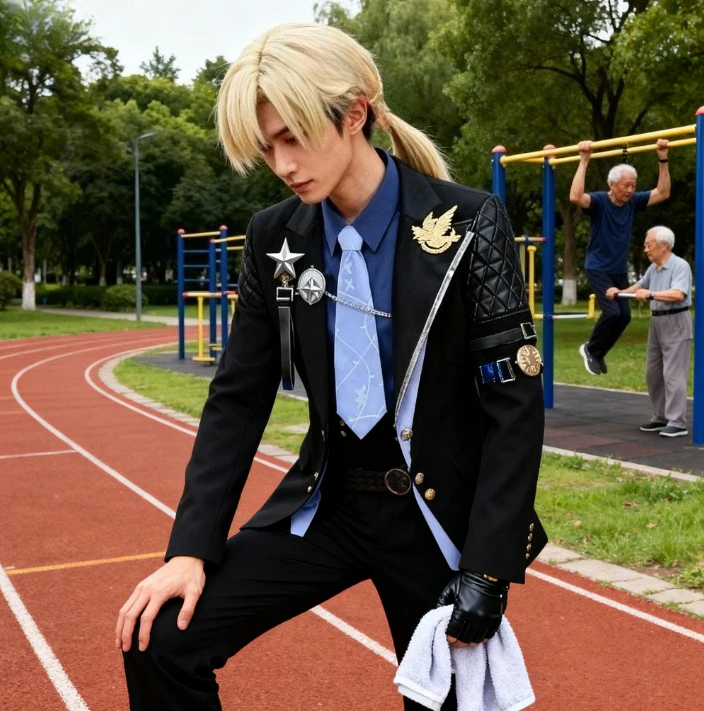 Hugo Vlad Ravenlock Cosplay Zenless Zone ZeroHugo Vlad Ravenlock Cosplay Anime personaje juego vestir como disfraz de personaje masculino