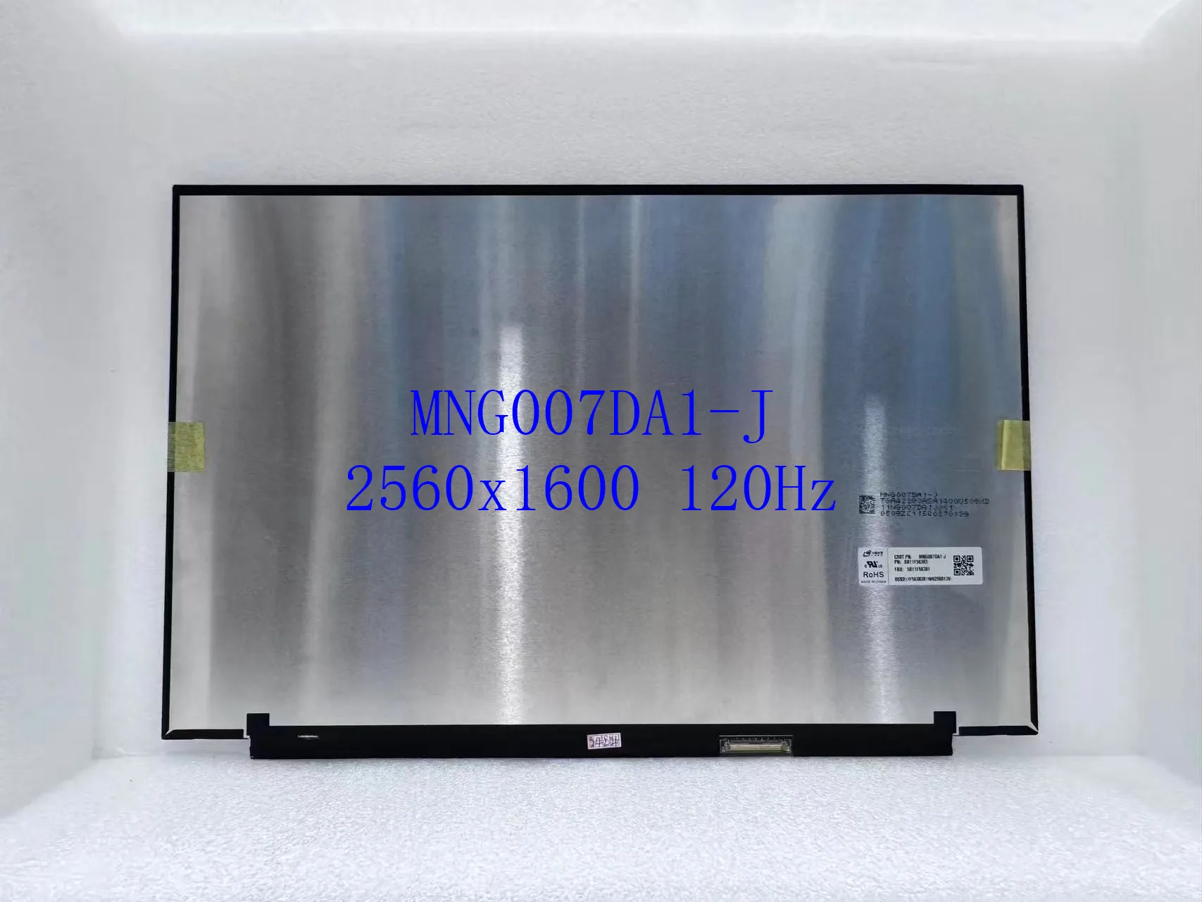 

MNG007DA1-J 120hz 2560x1600 40 pin 16.0" Laptop LCD Screen Replacemente Display matrix