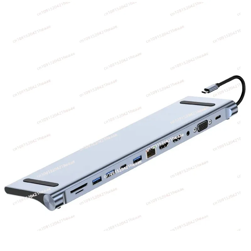 Suitable for 4K adapters, C-type hub, 12 in 1 hub, docking station multi port USB