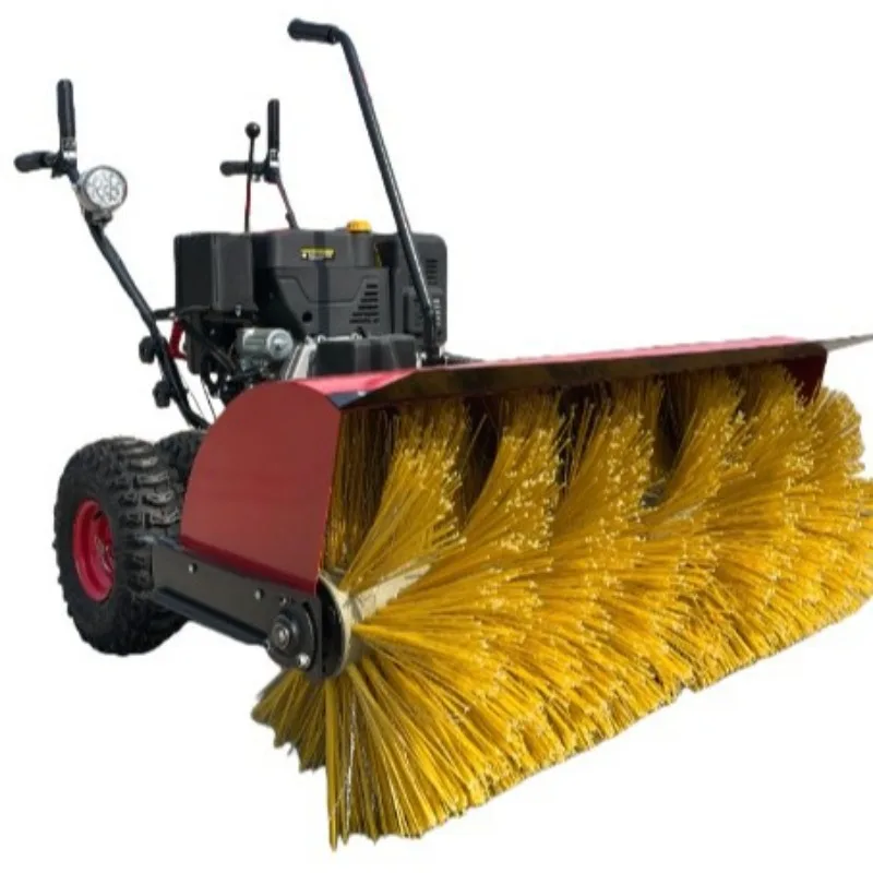 All-terrain multi-functional snow removal machine, integrated with ice breaking and snow clearing, efficient and non-stop work