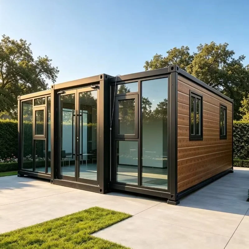 Custom Prefabricated Tiny 20Ft 40Ft Expandable Container House Prefab Villa Home 2 4 5 Bedroom Casa Portable