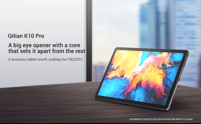 Global Rom Lenovo M10 Plus (3rd Gen) 10.6 inch 2K 60Hz Display Mediatek G80 4GB 128GB Wifi 7700mAh Qitian K10 Pro Android Tablet