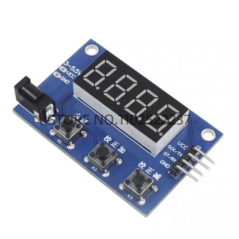 HX711 Load Cell AD Weight Pressure Sensor AD Module with Display 24-bit Weighing Instrument Electronic Scale