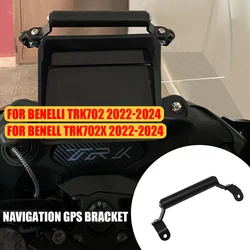 Supporto di supporto per staffa di navigazione GPS per moto supporto per telefono cellulare per Benelli TRK 702 702X TRK702X TRK702 2022-2024