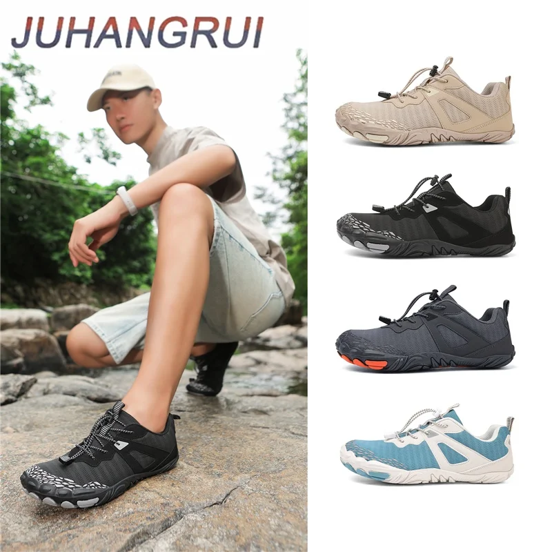 Couple Water Shoes Summer Wading Swimming Barefoot Five Fingers Aqua Shoes Beach Water Shoes Gym Yoga Shoes Fitness Sneakers
