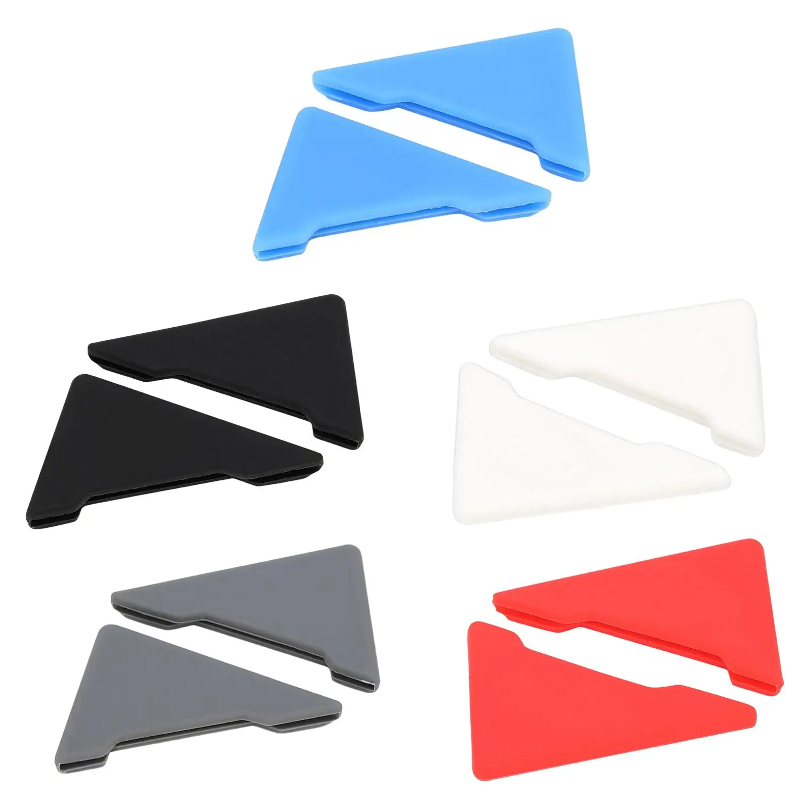 dailydealuk 2x Car Door Corner Cover Protective Silicone Cover Crash Stickers