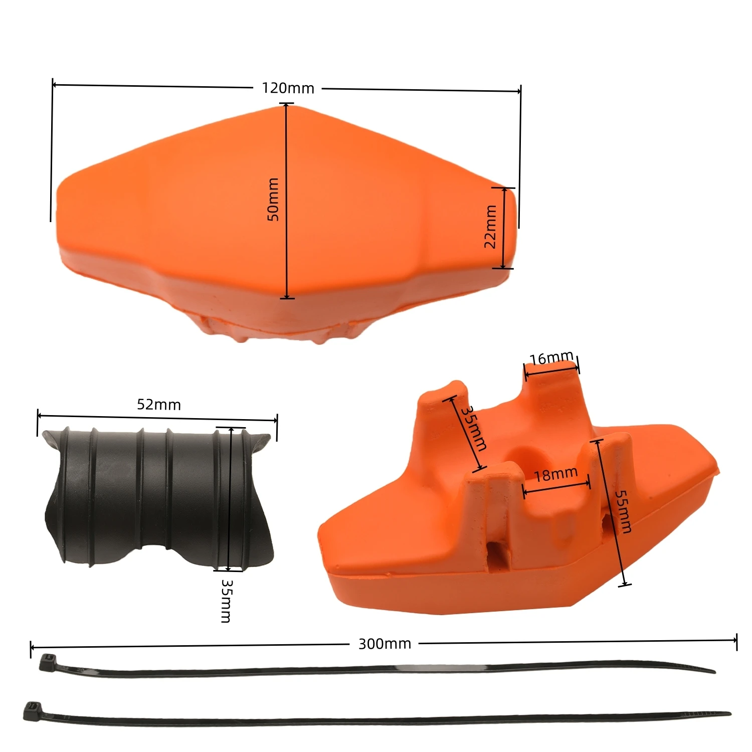 Modified Dirt Bike Handlebar Chest Protection For KTM 690 SMC/Enduro/R 790 890 1090 1190 1290 Adventure/R 2008/2022