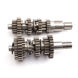 Motorcycle Transmission Gear Box Main Counter Shaft 5 Gear For Loncin CG250 250cc Water Cooled Engine ATV Quad Dirt Bike Parts