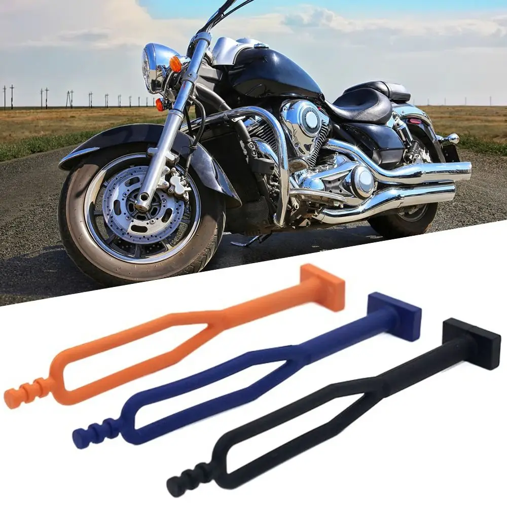 Multicolor Motorcycle Kickstand Strap Motorcross Accessories Rubber Foot Support Bracket Strap for KTM98-19/HUSABERG09-14