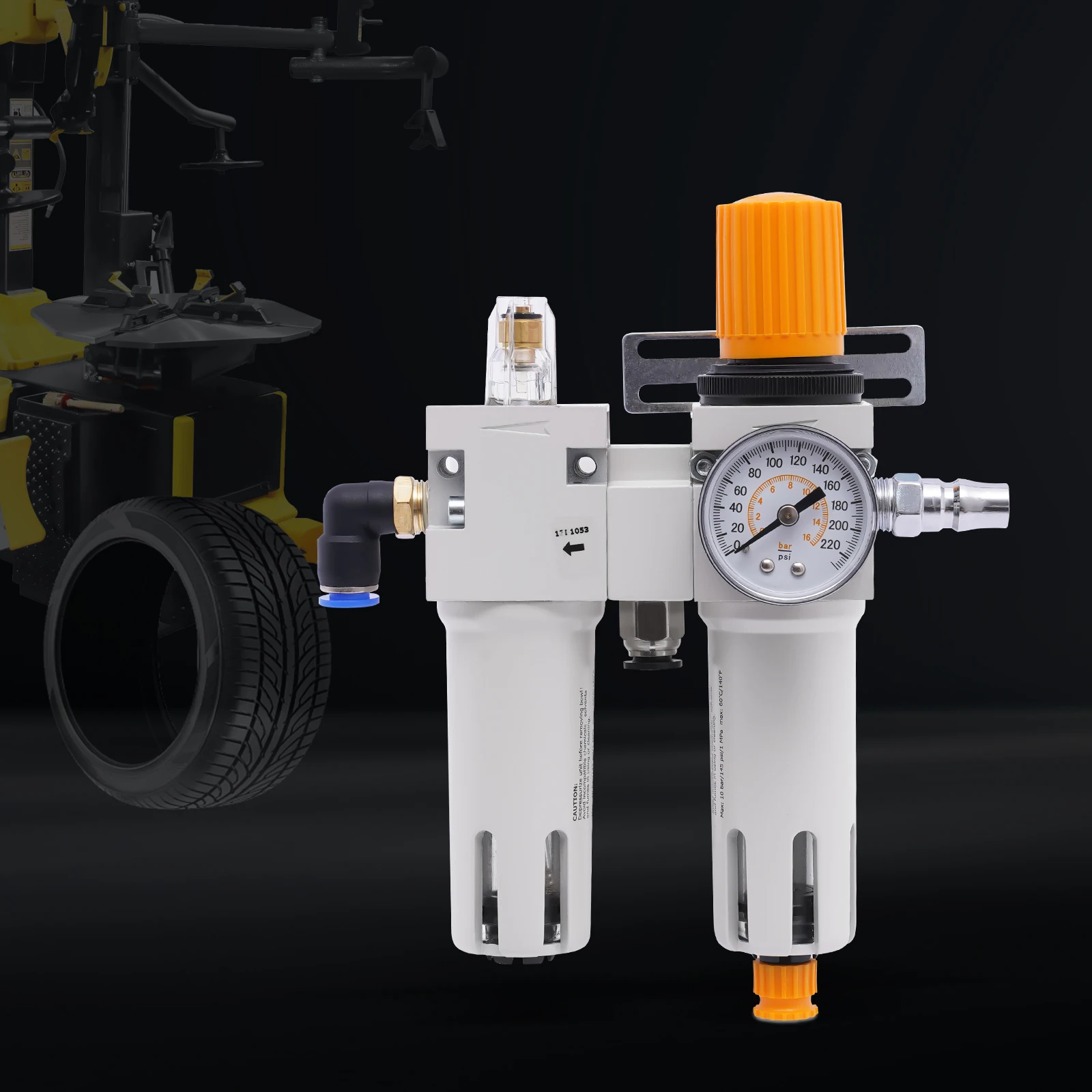 

10Bar Tire Changer Machine Air Pressor Oil Water Separator Regulator Trap Filter