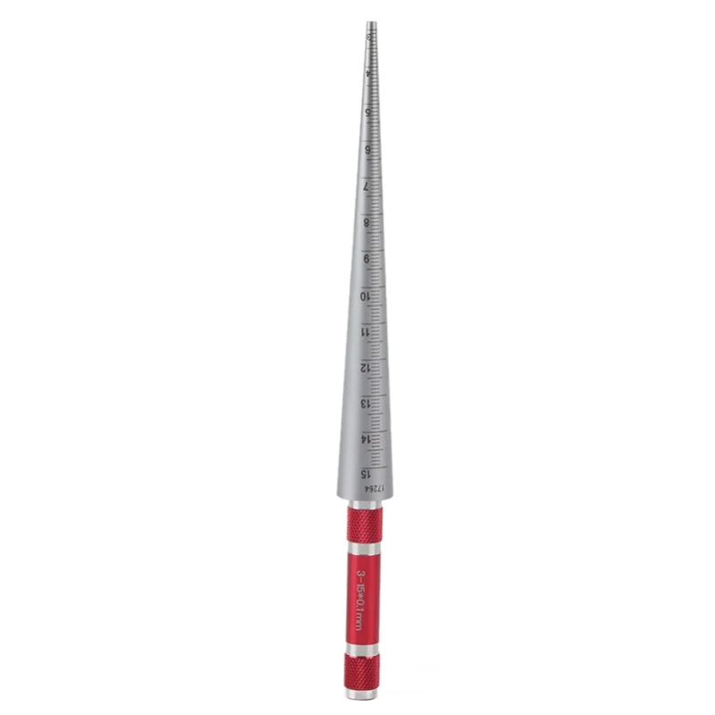 Hole Tapered Gauge High Accuracy Stainless Steel Measuring Hand Tool 1-6.5/3-15/15-30/30-45mm3-15mm