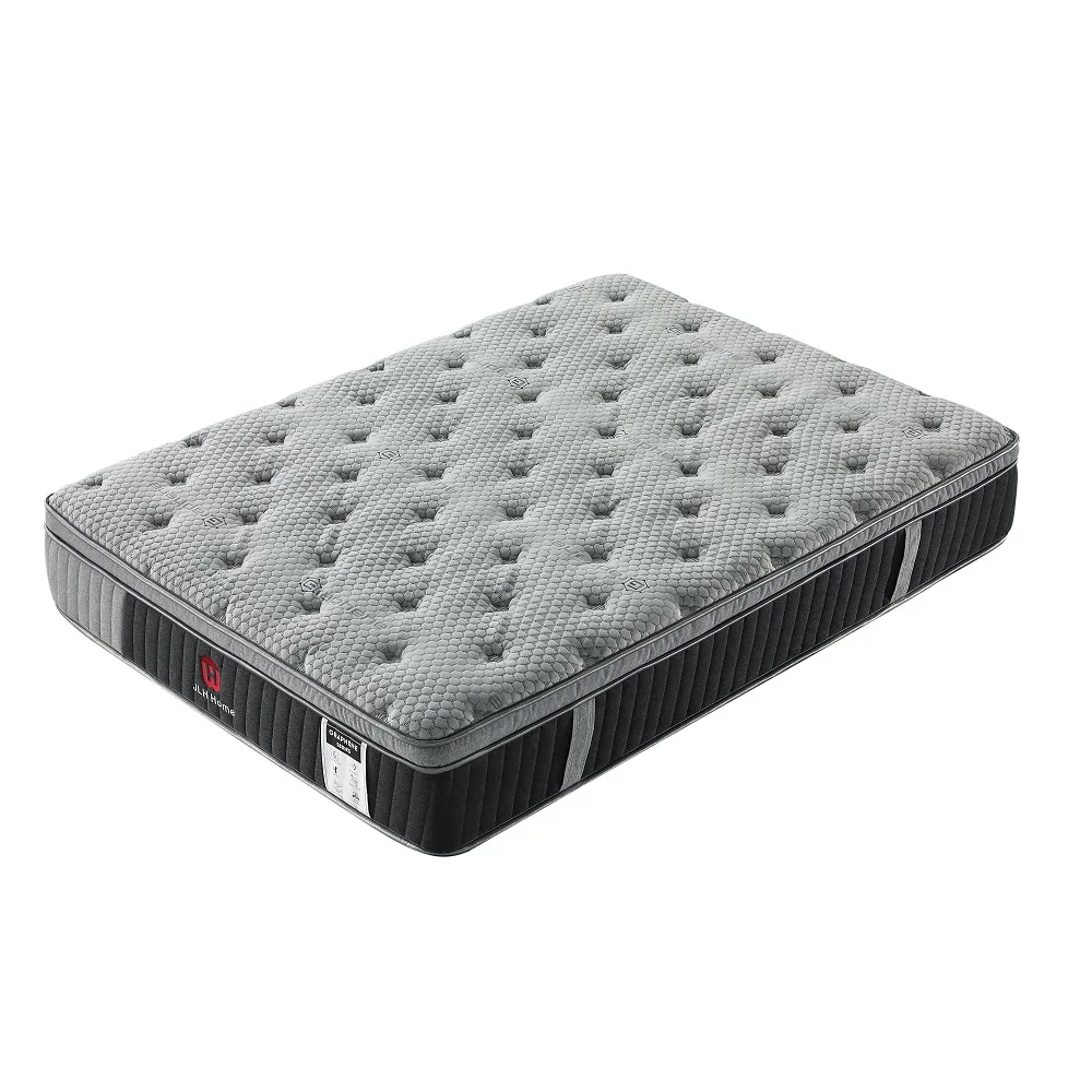Popular New Style Customized Size Memory Foam Mattress Vacuum Roll up Individually Pocket Spring Bed Mattress in a Box