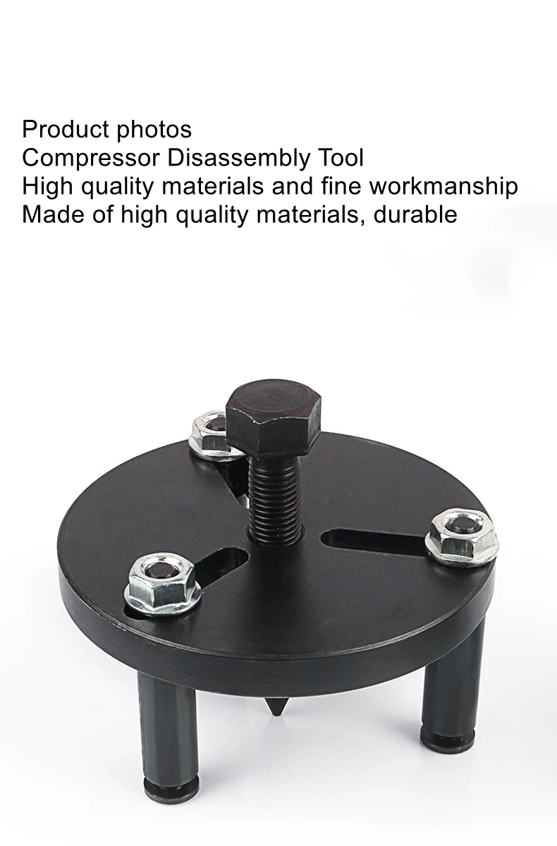 Auto Air Conditioning Repair Tools Remove Compressor Clutch Suction Plate Suction Cup Pull Code Remove Pump Head Tool Wrench