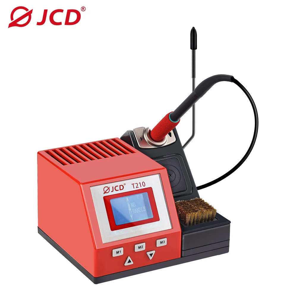 Stazione di saldatura JCD 85W saldatore 1.5S stazione di rilavorazione per saldatura a riscaldamento rapido per BGA SMD PCB IC strumenti di riparazione per saldatura T210
