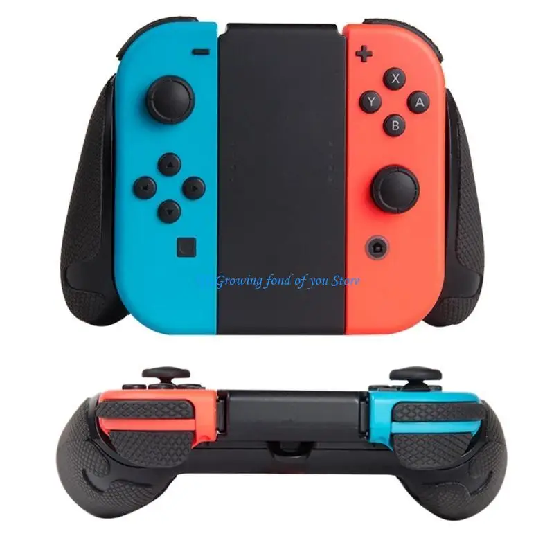 

H9EB Upgrades Silicone Controller Grips Ergonomic Handle Attachment Comfortable Gaming Experience Game Support for Games